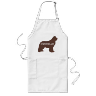 Tablier Long brun nommé de silo de newfie