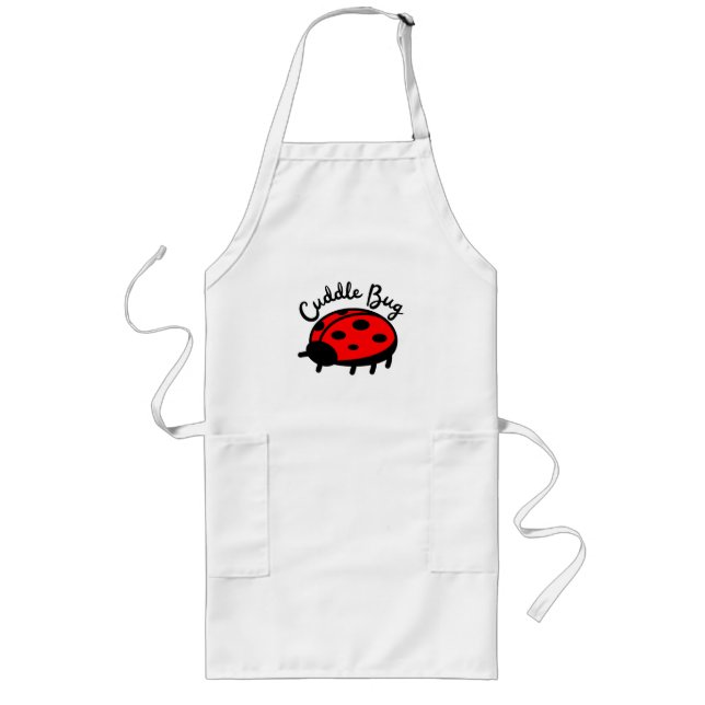 Tablier Long Bug de câlin Ladybug | Design agréable et conforta (Devant)