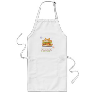 Tablier Long Burgers Mon Endroit Heureux