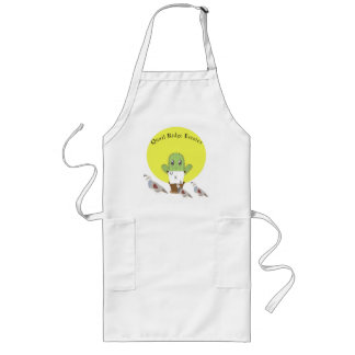 Tablier Long Cactus et cailles