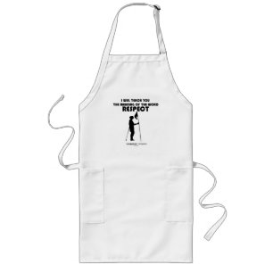 Tablier Long Caddyshack   Je Vais Vous Apprendre Le Sens Du W