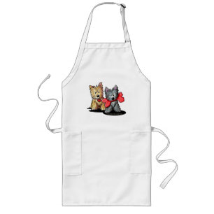 Tablier Long Cairn Terrier Duo Apron