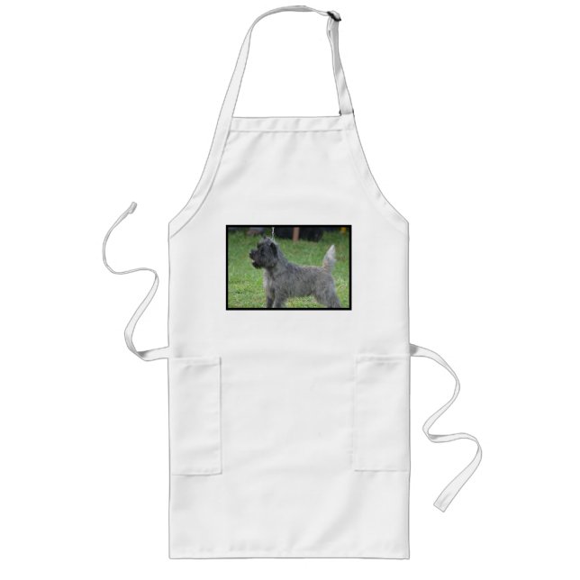 Tablier Long Cairn Terrier mignon (Devant)