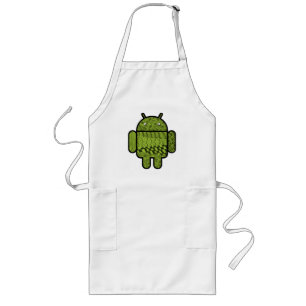 Tablier Long Caractère de gribouillage pour Android™