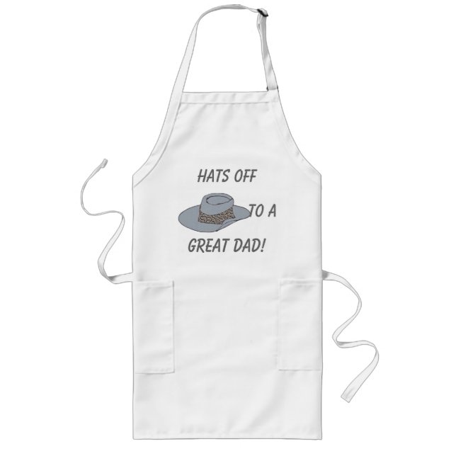 Tablier Long Casquette hors-Gray Hat (Devant)