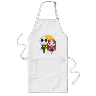 Tablier Long Cauchemar avant Noël   Jack & Sally Emoji