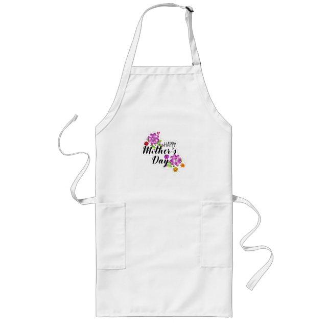 Tablier Long Celebrate Mom & Joy : Happy Mother's Day Collectio (Devant)