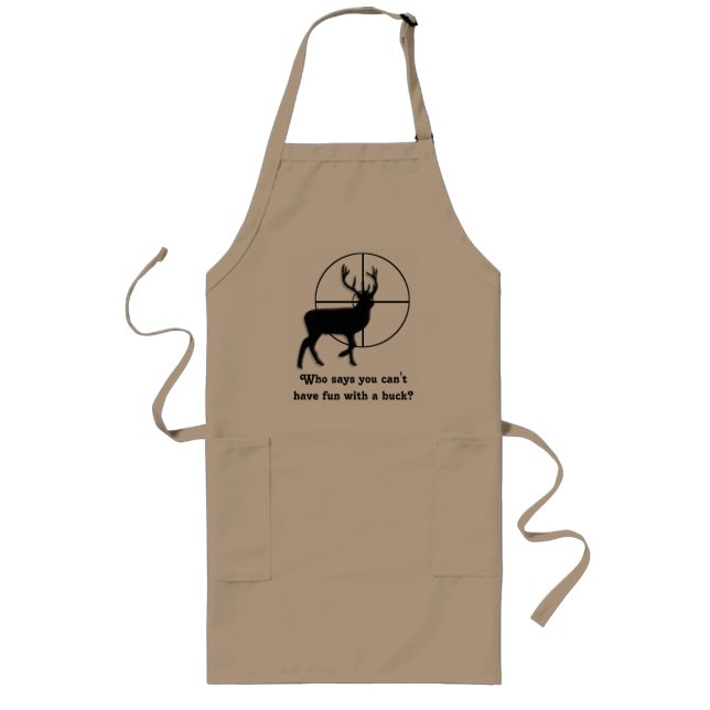 Tablier Long Chasseur de cerfs communs (Devant)