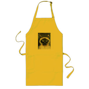 Tablier Long chat siamois