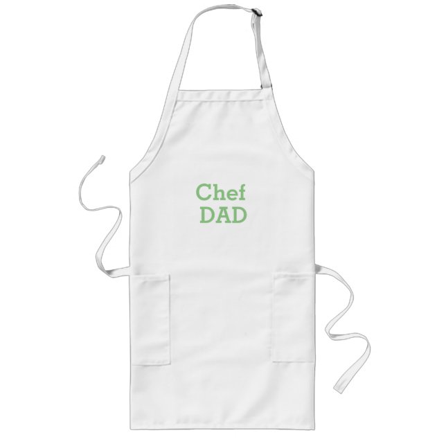 TABLIER LONG CHEF DAD APRON (Devant)
