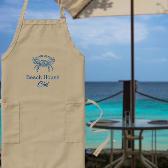 Tablier Long Chef de la Maison de plage (Créateur téléchargé)