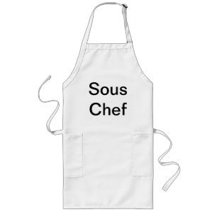 TABLIER LONG CHEF DE SOUS