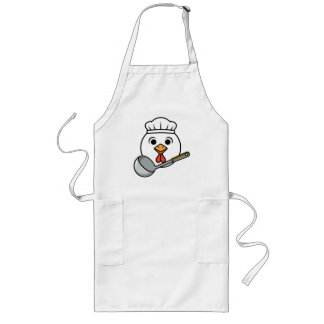 Tablier Long Chemise drôle de dame de déjeuner, Tee de cafétéri