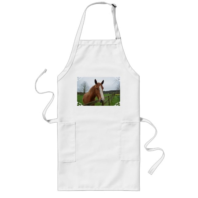 Tablier Long Cheval quart aimable (Devant)