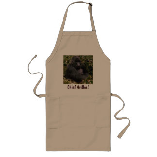 Tablier Long CHIEF GRILLER Mountain Gorilla Fun BBQ Apron