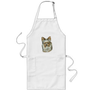 Tablier Long Chien 4B, Yorkshire Terrier, Apron