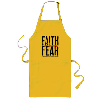 Tablier Long Christian Apron avec message de foi