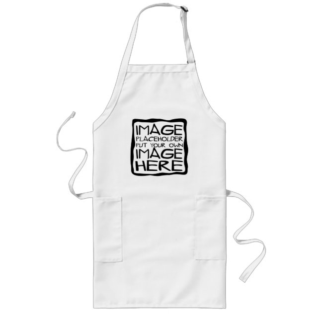 Tablier Long Concevez votre propre tablier (Devant)