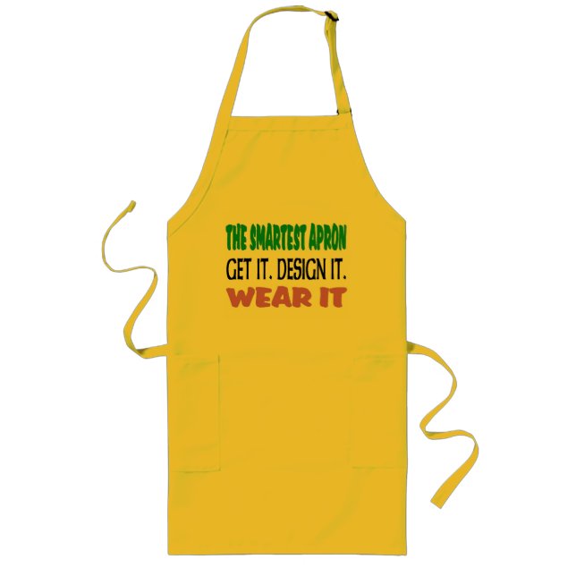 Tablier Long Concevez votre propre tablier BBQ (Devant)