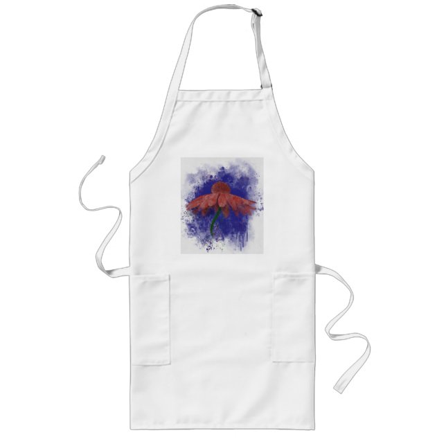 Tablier Long Coneflower (Devant)