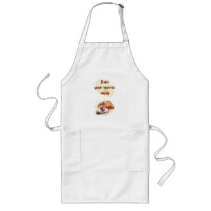 Tablier Long Création de gâteau sucré