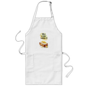 Tablier Long Création de gâteau sucré
