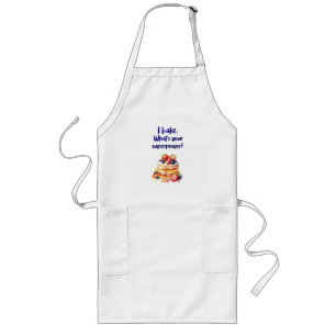Tablier Long Création de gâteau sucré