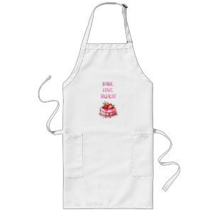 Tablier Long Création de gâteau sucré