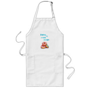 Tablier Long Création de gâteau sucré