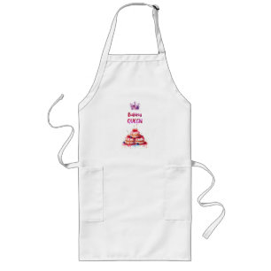 Tablier Long Création de gâteau sucré