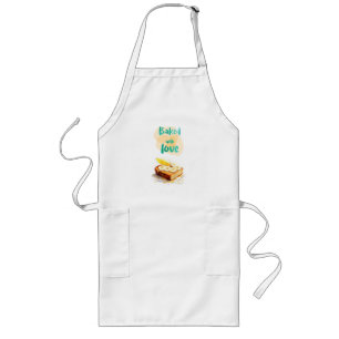 Tablier Long Création de gâteau sucré