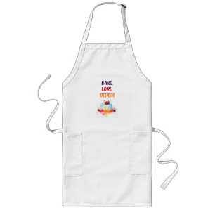 Tablier Long Création de gâteau sucré