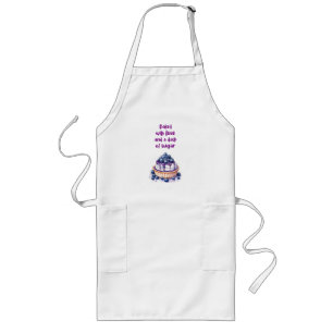 Tablier Long Création de gâteau sucré