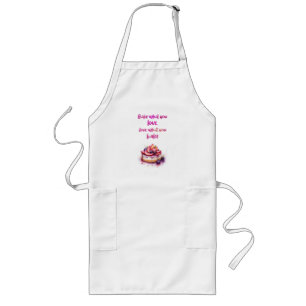 Tablier Long Création de gâteau sucré