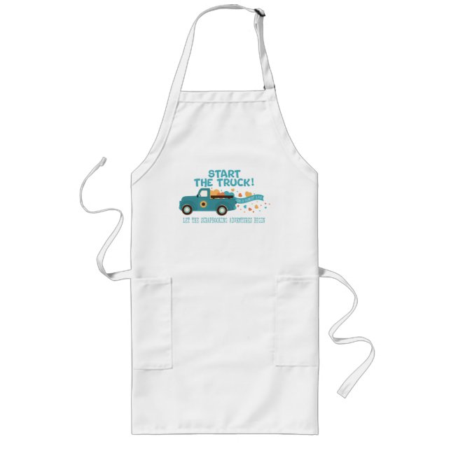 Tablier Long CROPTOBERFEST 2024 Apron - Démarrez le camion (Devant)