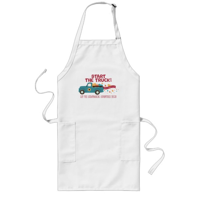 Tablier Long CROPTOBERFEST 2024 Apron - Démarrez le camion (Devant)