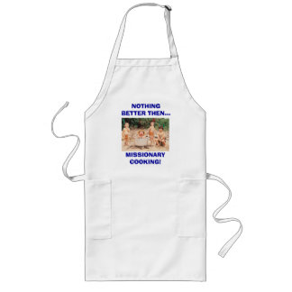 Tablier Long Cuisine de missionnaire de tablier de BQQ (long) -