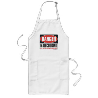 Tablier Long Cuisson d'homme de danger