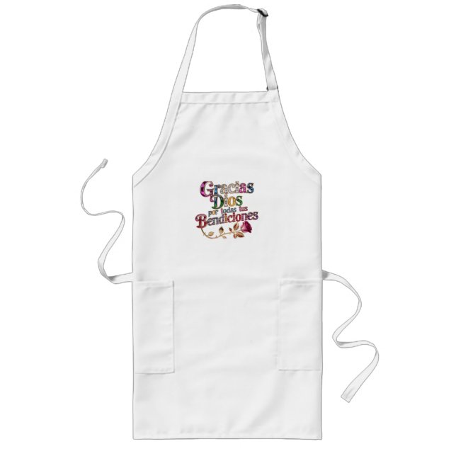Tablier Long Custom Grill Master Apron – Long Fit with Pockets (Devant)