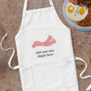 Tablier Long Customiser ce graphique Bacon Rashers