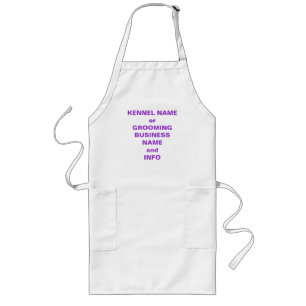 TABLIER LONG CUSTOMISER VOTRE APRON GROOMING