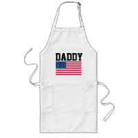 DAD FÊTE DES PÈRES 'DADDY' Aprons PATRIOTIQUES
