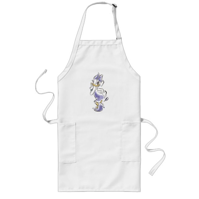 Tablier Long Daisy Duck | Douce comme le sucre (Devant)