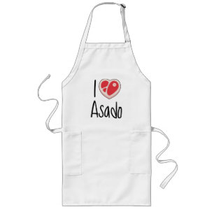 Tablier Long Delantal J'aime Asado