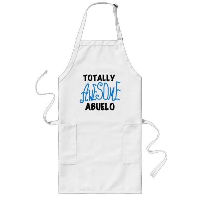 Tablier Long Des tee-shirts et des cadeaux Abuelo absolument gé (Devant)
