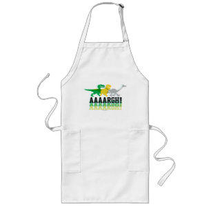 Tablier Long Dinos disent AAAARGH