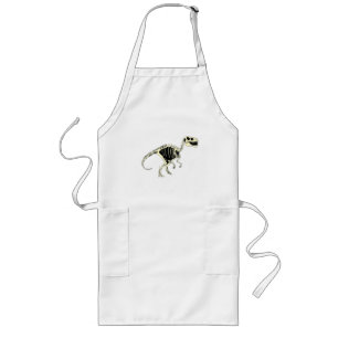 Tablier Long Dinosaure Dinosaure Dinosaure Dessin brillant dans