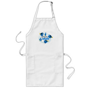 Tablier Long Dory   Je suis Fluent in Whale