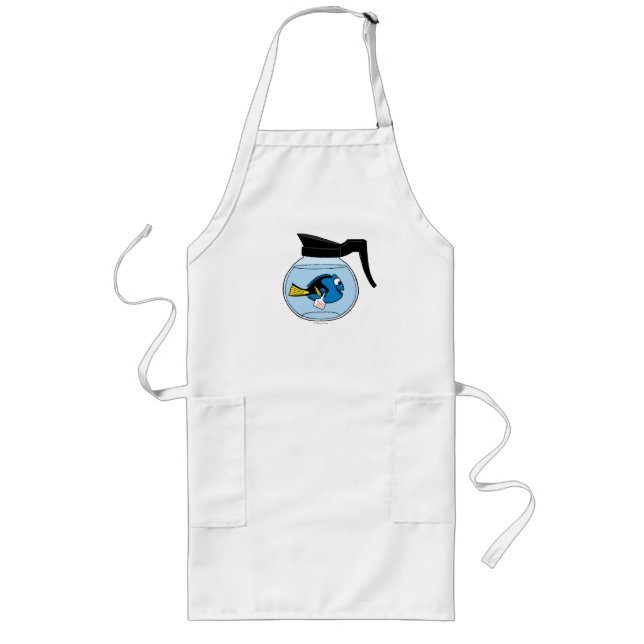 Tablier Long Dory | Un poisson hors de l'eau (Devant)