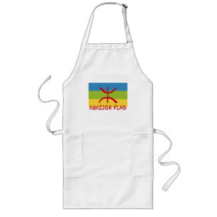 Tablier Long Drapeau Amazigh - Drapeau Amazigh Drapeau